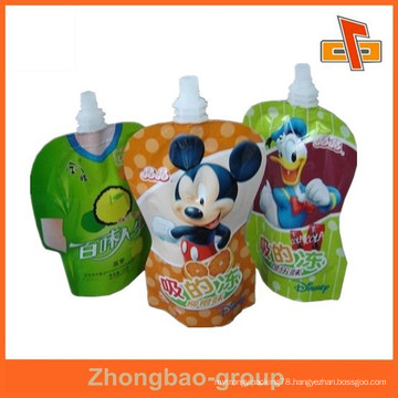 New Hot!!stand up spout pouch exellent print liquid drink pouch with spout packaging of beverage